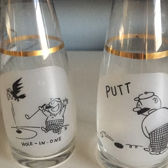 Liquor carafe with sipper cups, 1920s style - Picture 4 of 4